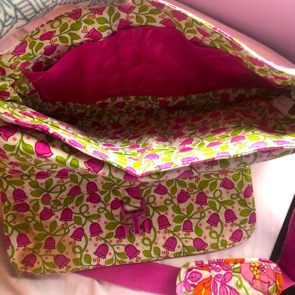 Vera Bradley Retired Lilli Bell Messenger Bag Gem